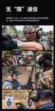 EARMOR M33 Tactical Hearing Protection Headset, Electronic Sound Pickup & Noise Reduction Headphone, Bluetooth Communication Headset for Shooting Helmet, Tactical Radio Headset