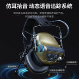 EARMOR M33 Tactical Hearing Protection Headset, Electronic Sound Pickup & Noise Reduction Headphone, Bluetooth Communication Headset for Shooting Helmet, Tactical Radio Headset