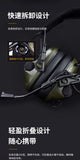 EARMOR M33 Tactical Hearing Protection Headset, Electronic Sound Pickup & Noise Reduction Headphone, Bluetooth Communication Headset for Shooting Helmet, Tactical Radio Headset