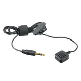 EARMOR M52 Tactical Headset PTT Adapter for Yaesu Radio with Finger Button