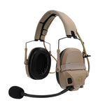 FCS AMP Headset Military Standard Pickup Noise Reduction Communication Headphone