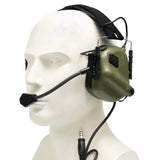 EARMOR M32 MOD4 Tactical Headset & M51 PTT Adapter Set Tactical Communication System