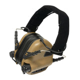 EARMOR Shooting Headset M31-Mark3 MilPro Electronic Hearing Protector - military Standard